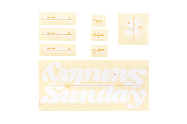 Sunday 2022 EX - Erik Elstran Sticker Kit