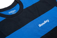 Sunday Game Tee (Blue/Black)