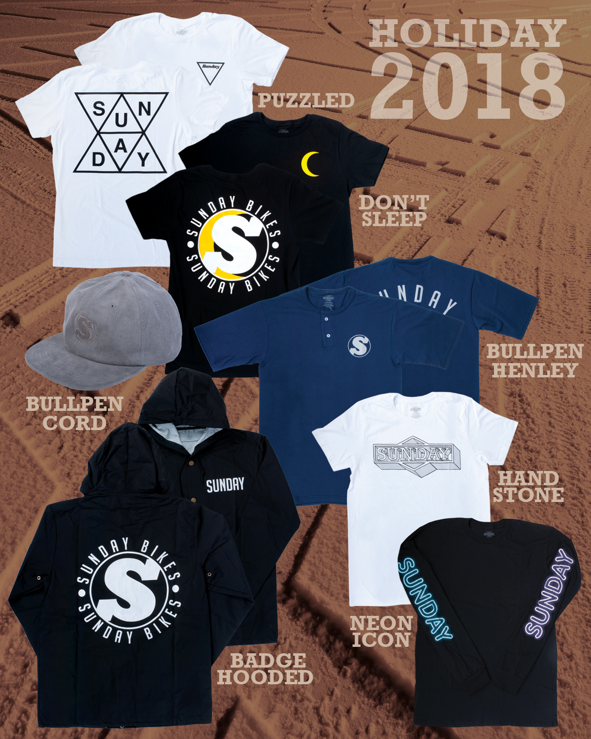 Winter 2018 Softgoods / Available Now | Sunday Bikes